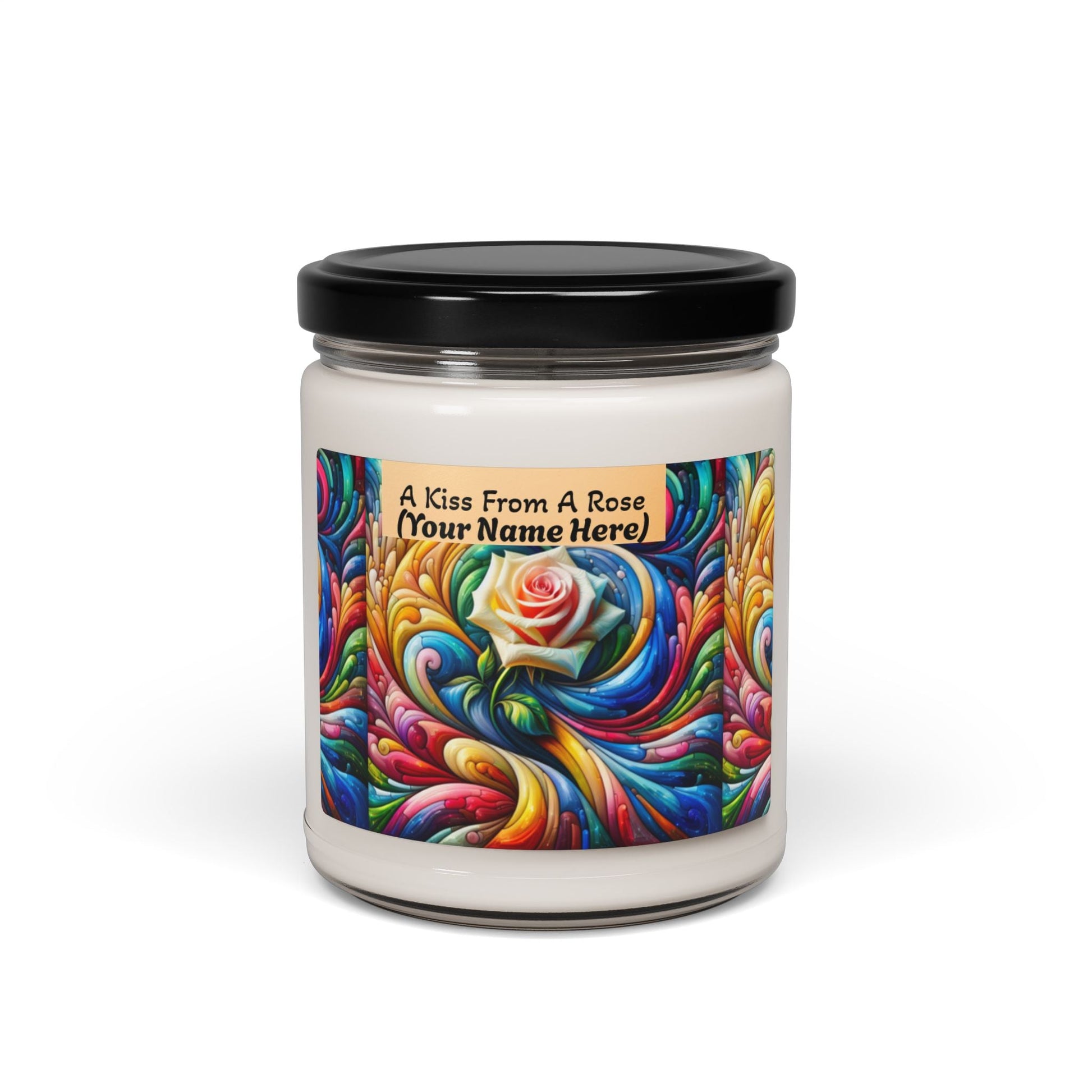 Kiss From A Rose -Soy Candle - 9oz - S-Mart Shop Smart Treasures