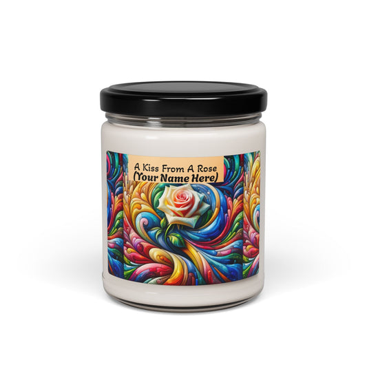 Kiss From A Rose -Soy Candle - 9oz - S-Mart Shop Smart Treasures