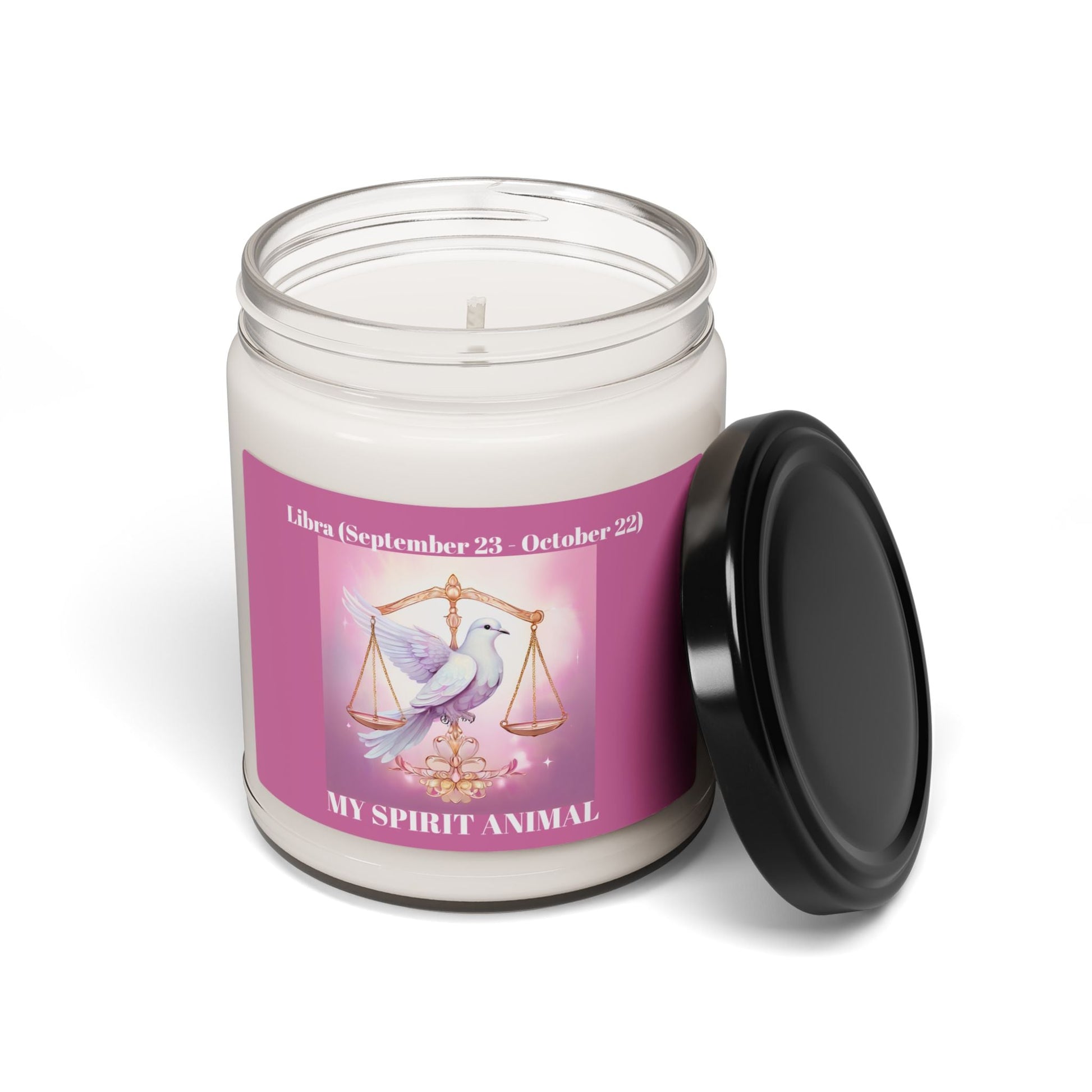 Libra (September 23 - October 22) Zodiac Scented Soy Candle - 9oz Astrology Decor - S-Mart Shop Smart Treasures