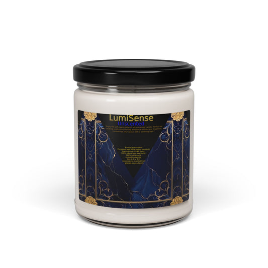 LumiSense Un Scented Soy Candle - Relaxing Aromatherapy for Home Décor & Gifts - S-Mart Shop Smart Treasures
