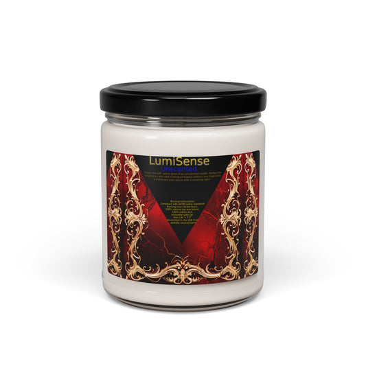 Luxurious Un Scented Soy Candle - Elegant Aromatherapy for Relaxation - S-Mart Shop Smart Treasures