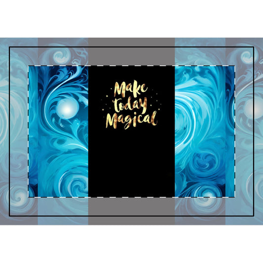 Make Today Magical Frosted Glass Candle - 11oz Aromatherapy Gift - S-Mart Shop Smart Treasures