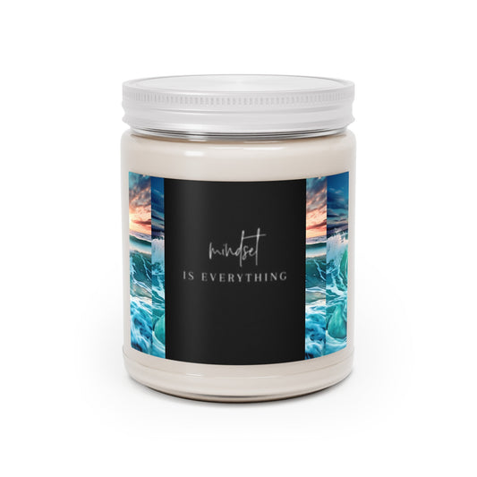 Mindset Is Everything Scented Candle - 9oz Aromatherapy Candle for Relaxation and Focus - S-Mart Shop Smart Treasures