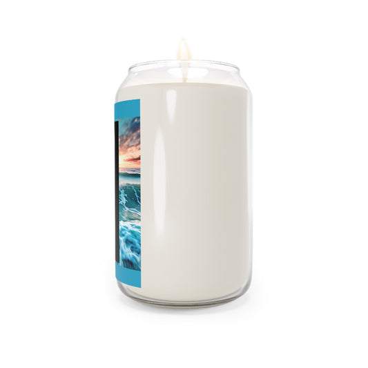 Ocean Breeze Scented Candle - Dream Inspire Create - 13.75oz - S-Mart Shop Smart Treasures