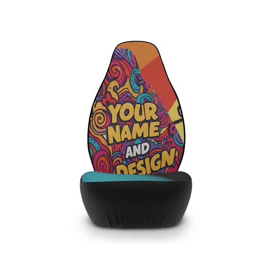 Personalized Car Seat Covers - Customized Design for a Fun Ride - S-Mart Shop Smart Treasures