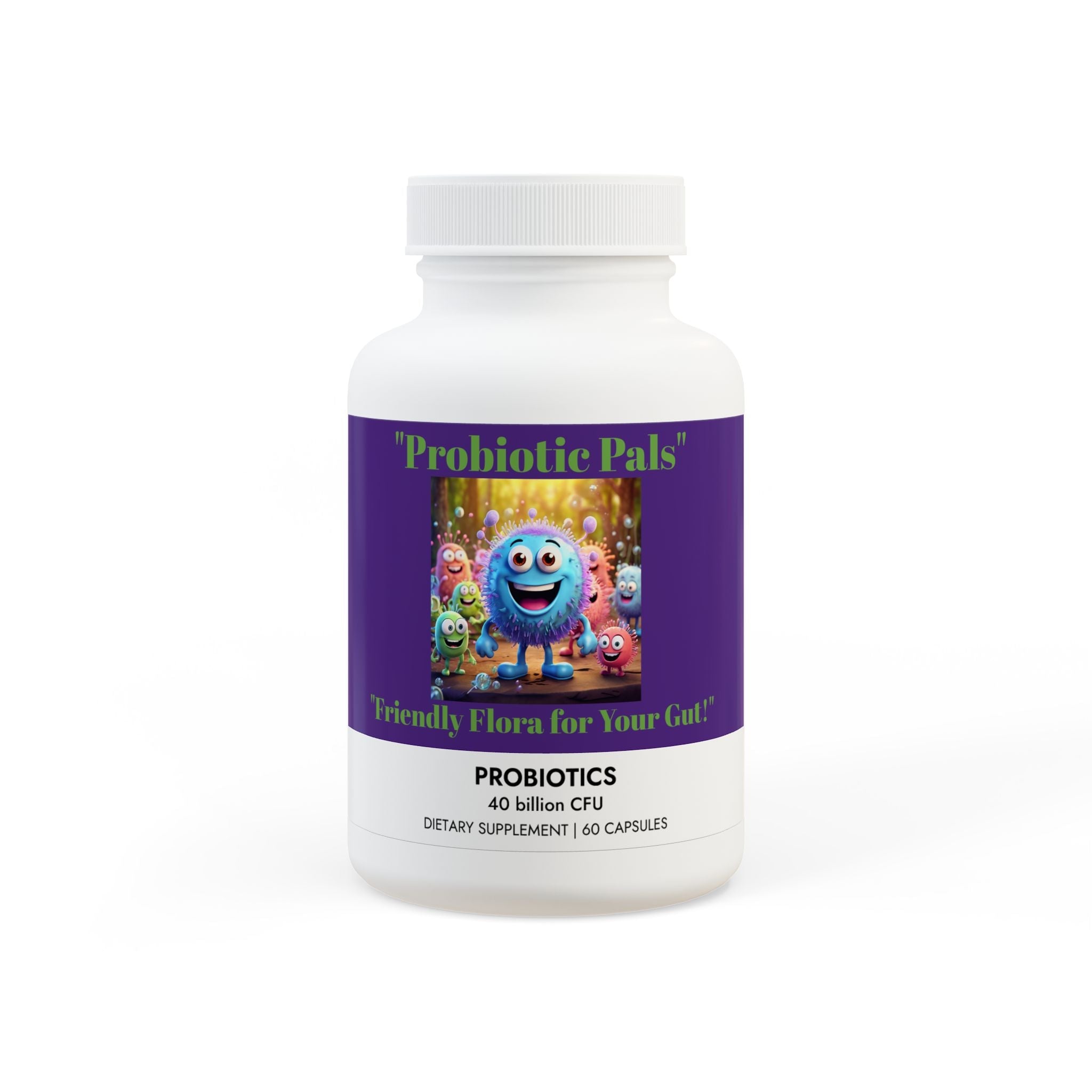 Probiotics Supplement (60 Capsules) - S-Mart Shop Smart Treasures