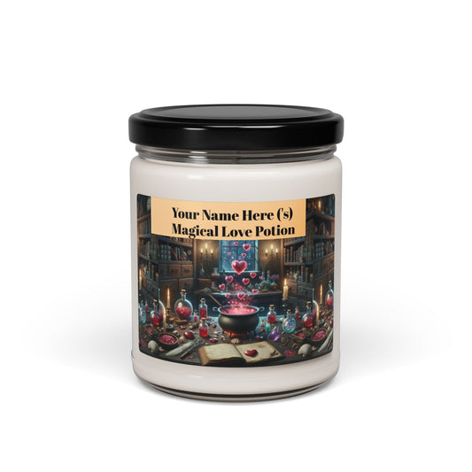 Soy Candle - Magical Love Potion, 9oz Scented Candle - S-Mart Shop Smart Treasures