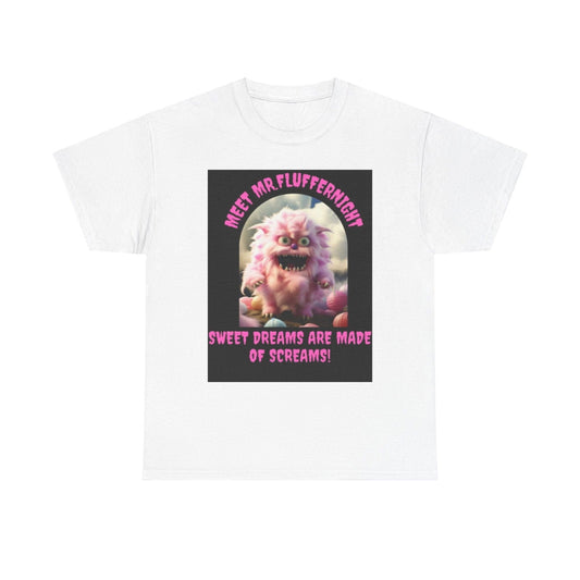 Sweet Dreams are made of screams Unisex Heavy Cotton Tee - S-Mart Shop Smart Treasures