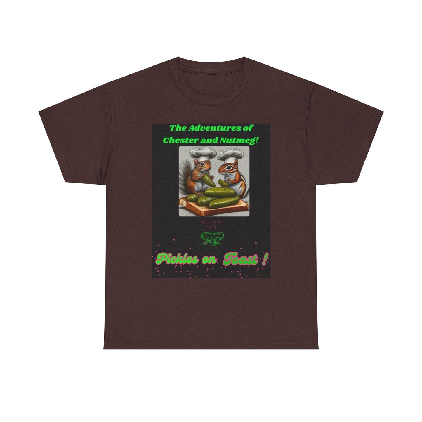 The Adventures Of Chester And nutmeg S-Mart Exclusive Unisex Heavy Cotton Tee - S-Mart Shop Smart Treasures