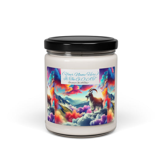 The GOAT Greatest Of All Time Soy Candle - 9oz - S-Mart Shop Smart Treasures