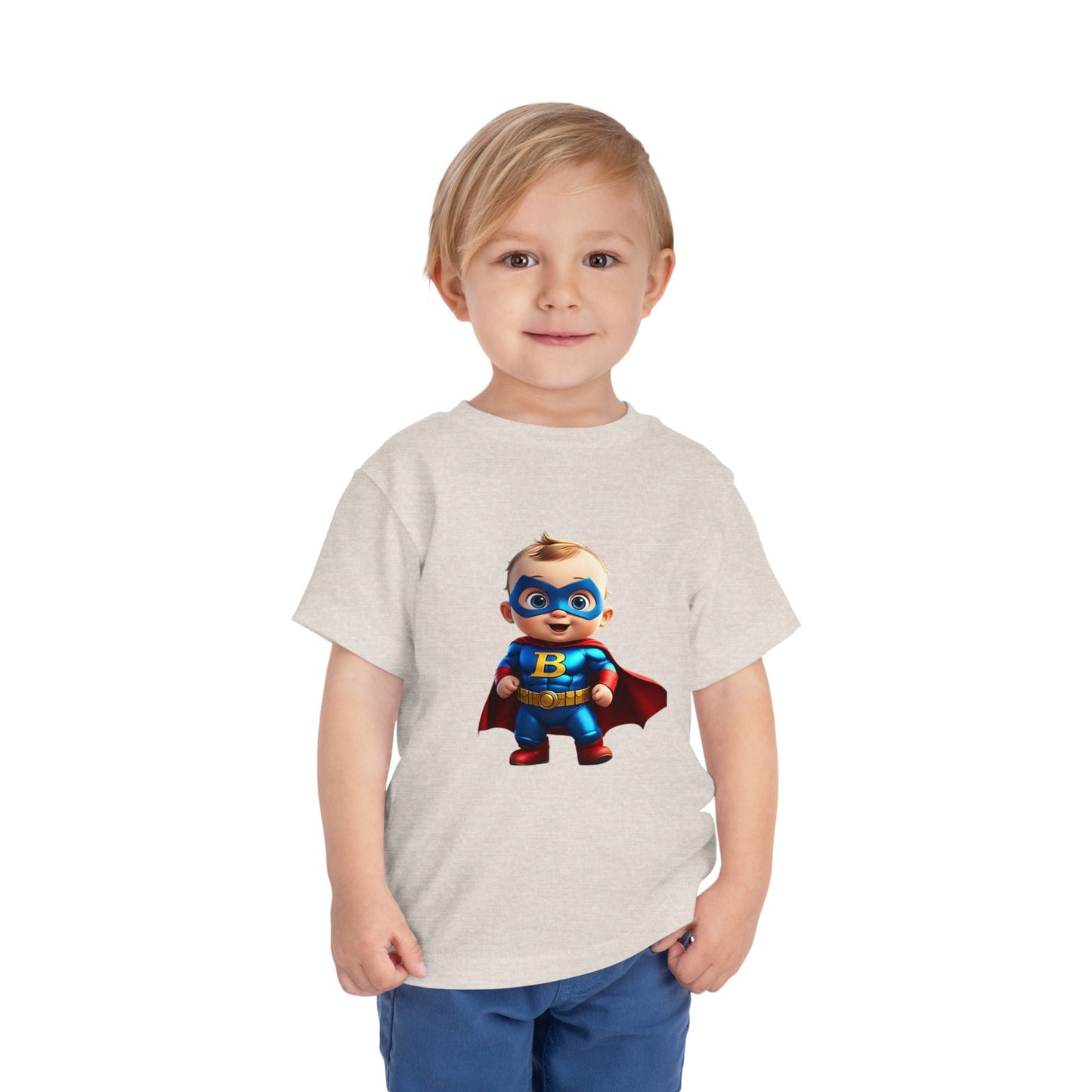 Toddler Super Kid Tee - Cute Kids Short Sleeve Shirt for Playful Adventures - S-Mart Shop Smart Treasures