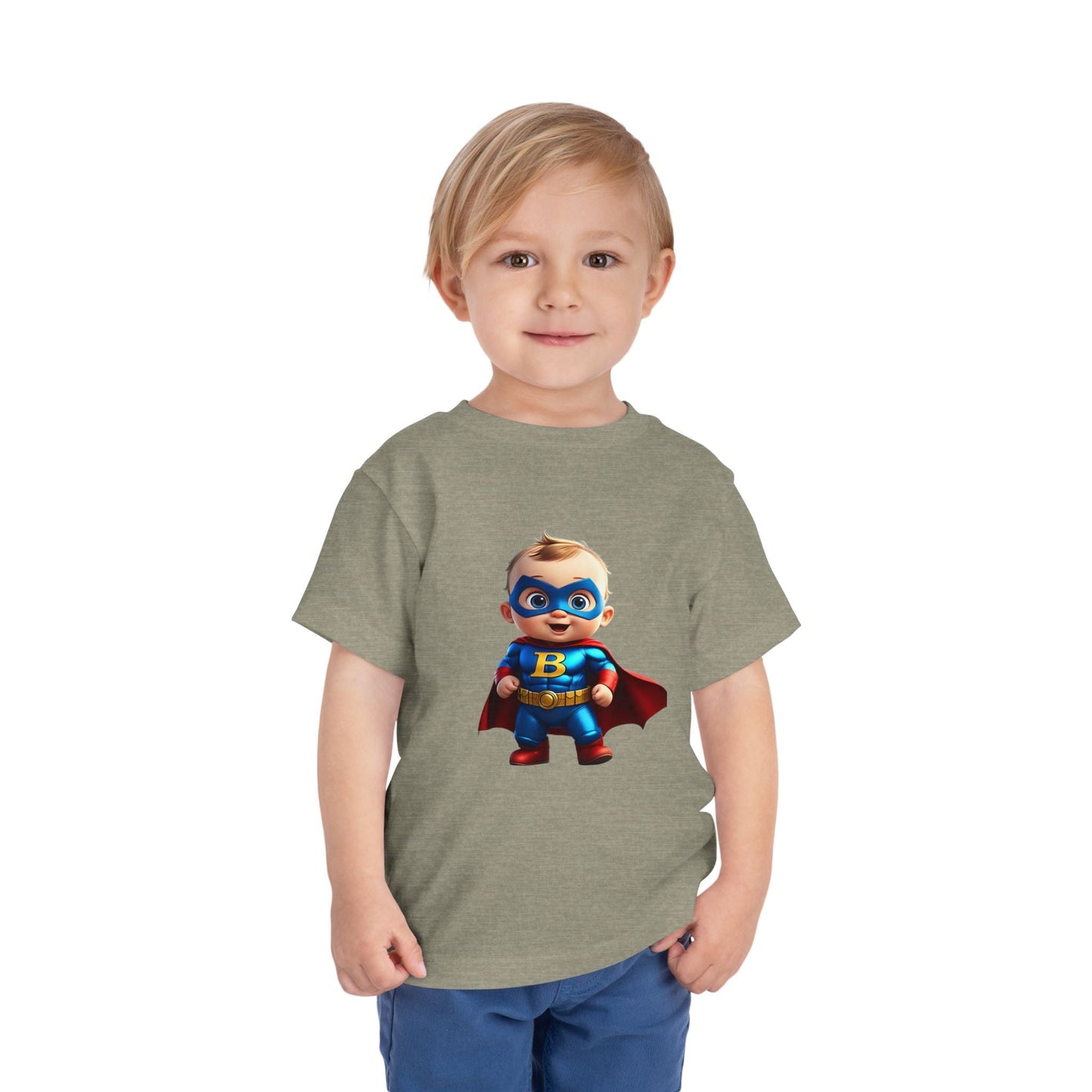 Toddler Super Kid Tee - Cute Kids Short Sleeve Shirt for Playful Adventures - S-Mart Shop Smart Treasures