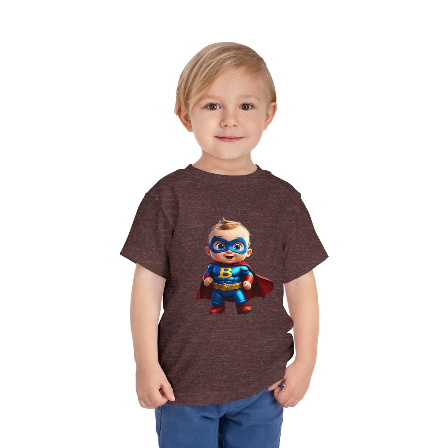 Toddler Super Kid Tee - Cute Kids Short Sleeve Shirt for Playful Adventures - S-Mart Shop Smart Treasures