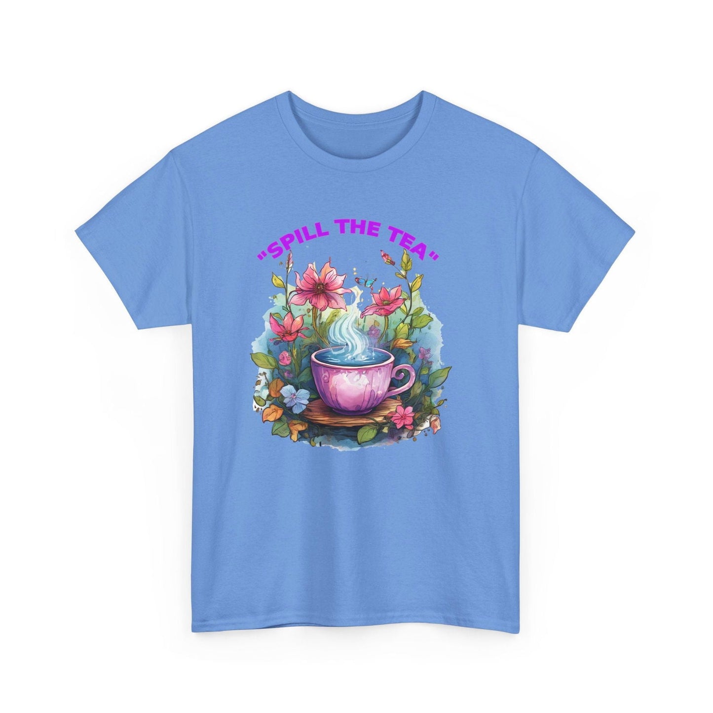 Unisex Tee - Spill the Tea Design - S-Mart Shop Smart Treasures