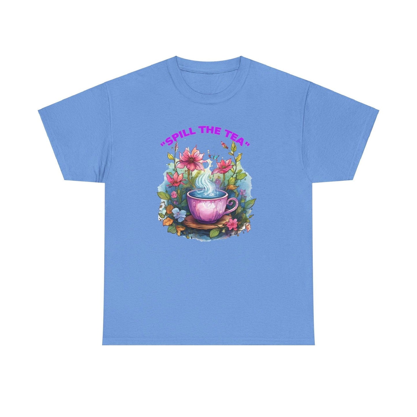 Unisex Tee - Spill the Tea Design - S-Mart Shop Smart Treasures