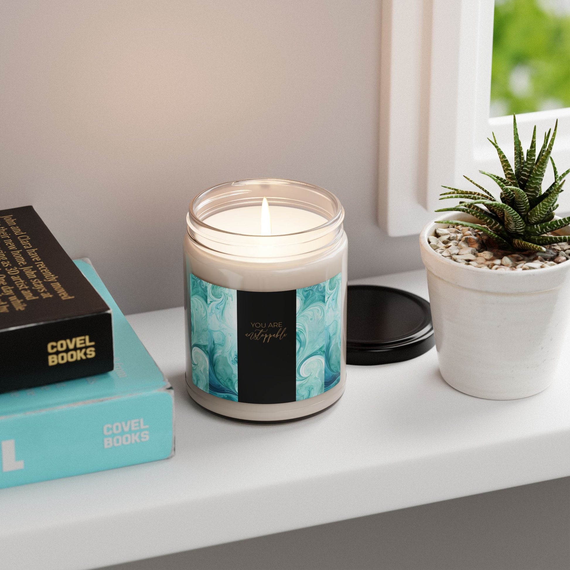 You Are Unstoppable Scented Soy Candle - 9oz Aromatherapy Gift - S-Mart Shop Smart Treasures