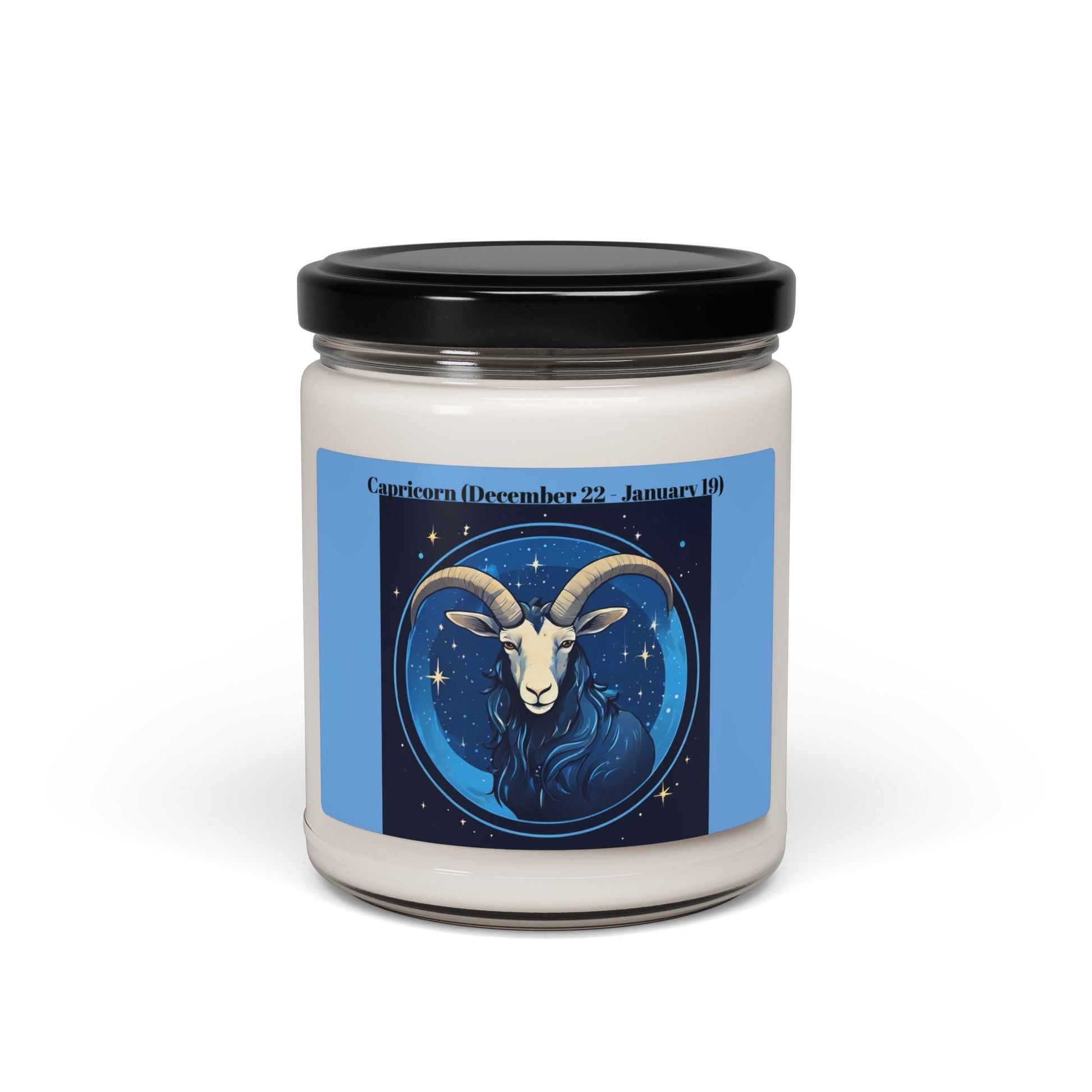 Zodiac Scented Soy Candle - Capricorn (December 22 - January 19) - S-Mart Shop Smart Treasures