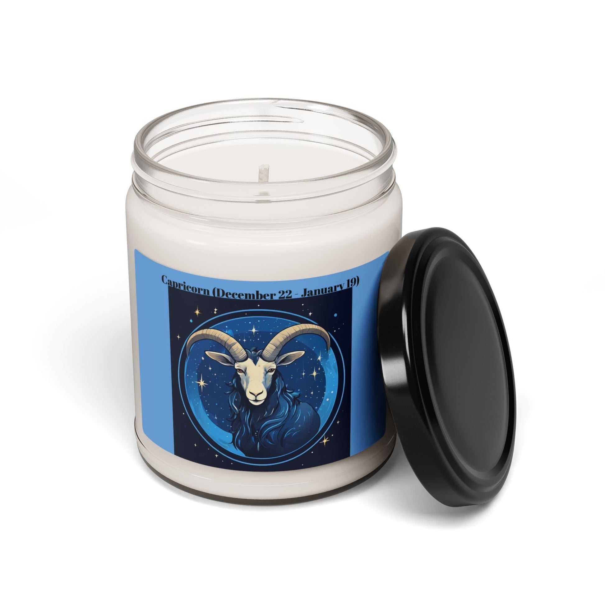 Zodiac Scented Soy Candle - Capricorn (December 22 - January 19) - S-Mart Shop Smart Treasures