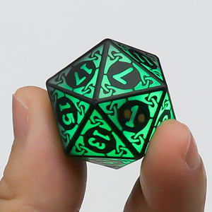 Rechargeable LED Electronic Luminescent Dice