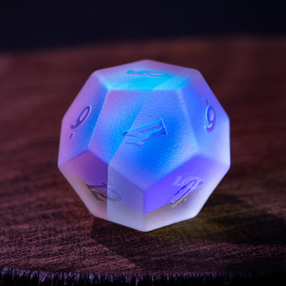 Fantasy Crystal Frosted Craft Star Dice