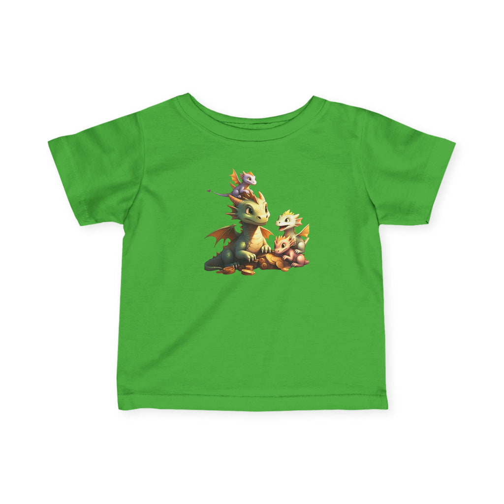 Whimsical Dragon Infant T-Shirt | Cute Baby Tee for Adventurous Kids