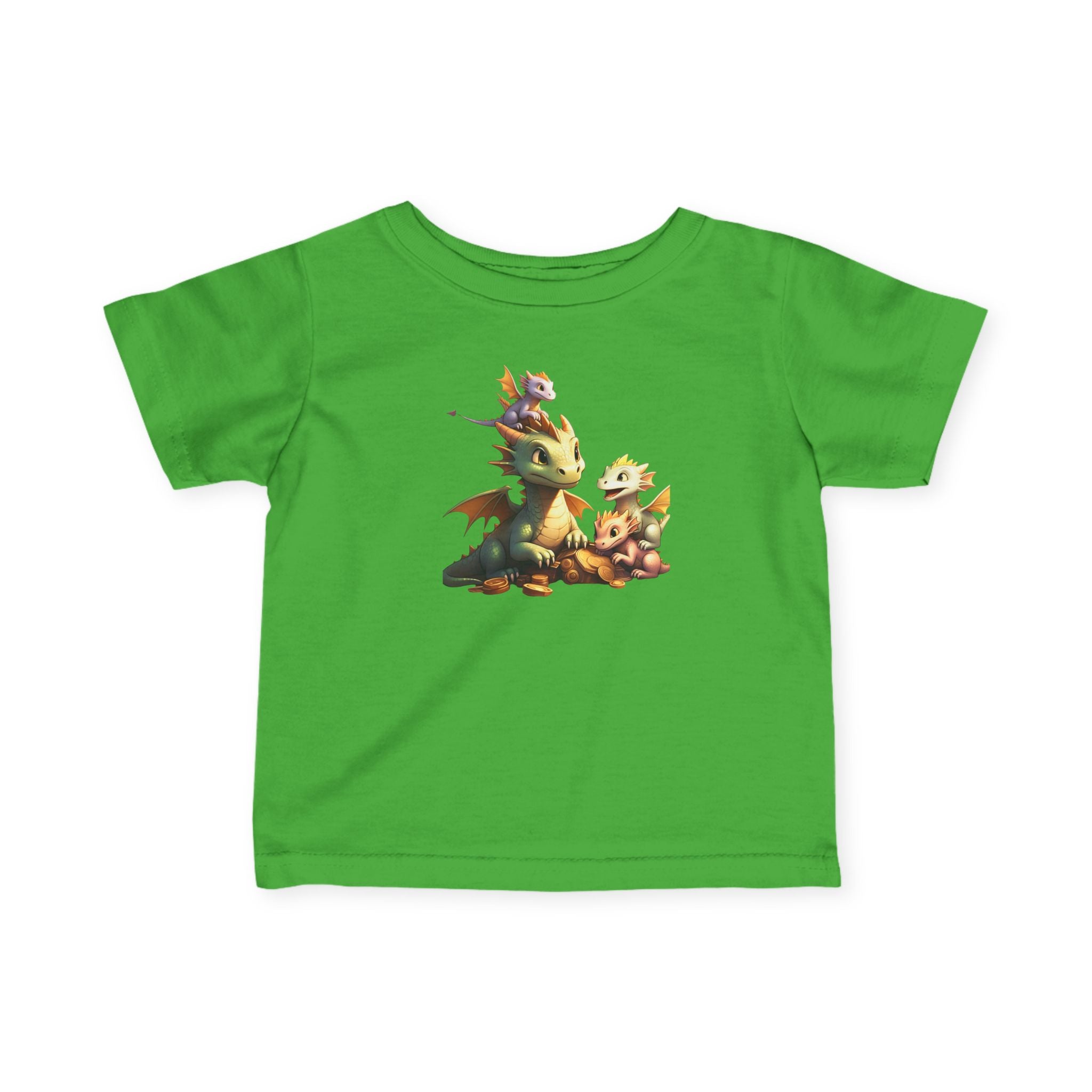 Whimsical Dragon Infant T-Shirt | Cute Baby Tee for Adventurous Kids