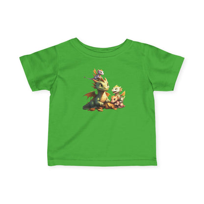 Whimsical Dragon Infant T-Shirt | Cute Baby Tee for Adventurous Kids