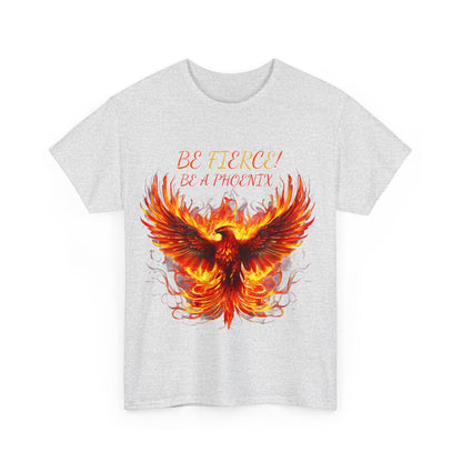 Fierce Like A Phoenix Unisex Heavy Cotton Tee