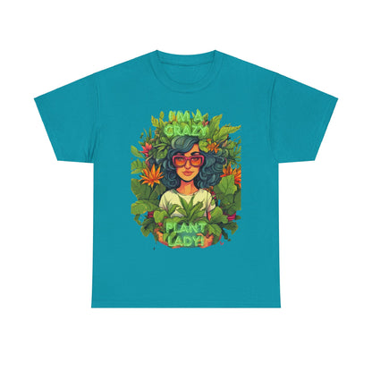 Im A Crazy Plant lady Unisex Heavy Cotton Women's Tee