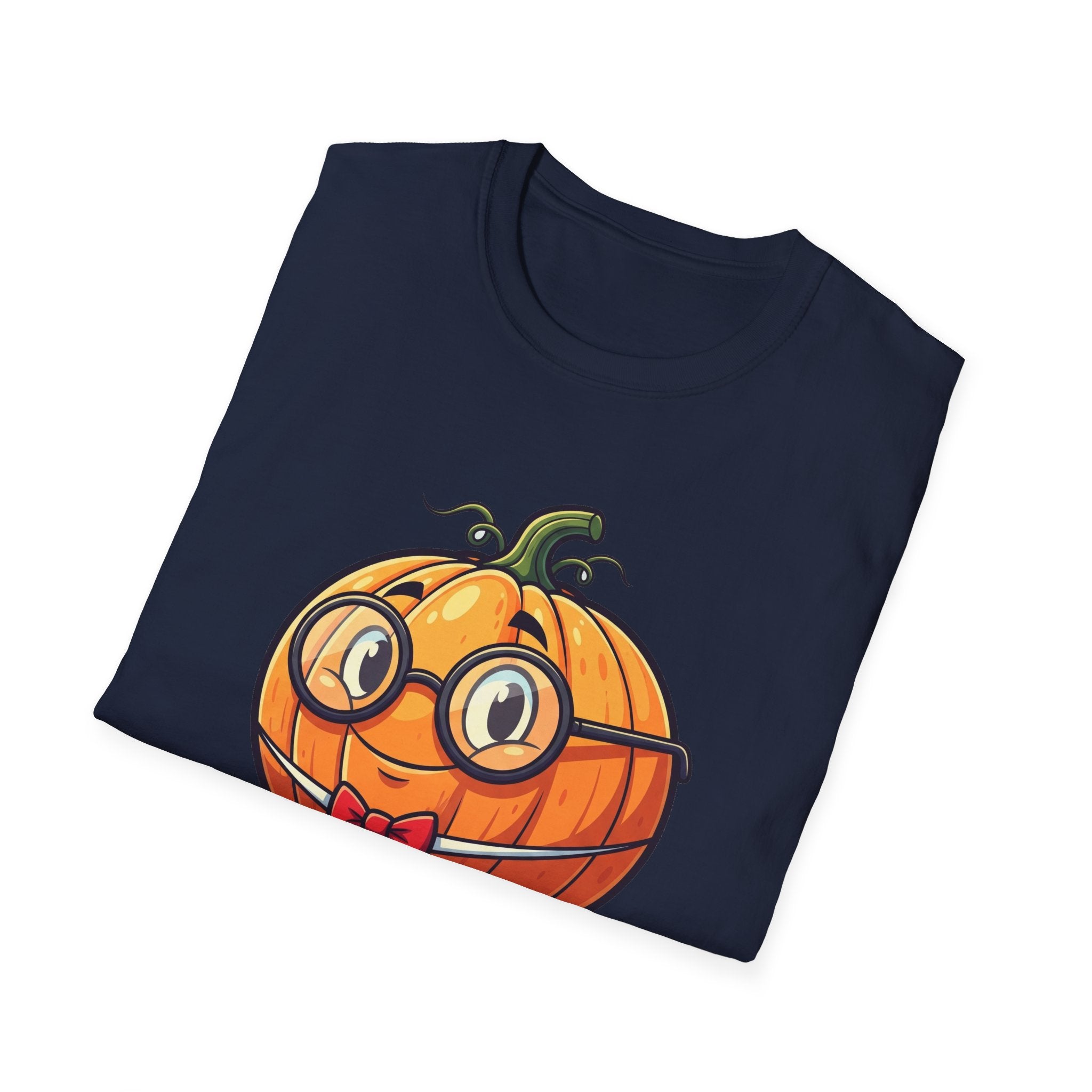 Playful Pumpkin T-Shirt, Funny Fall Tee, Halloween Apparel, Gift for Pumpkin Lovers, Casual Unisex Wear