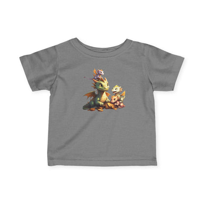 Whimsical Dragon Infant T-Shirt | Cute Baby Tee for Adventurous Kids