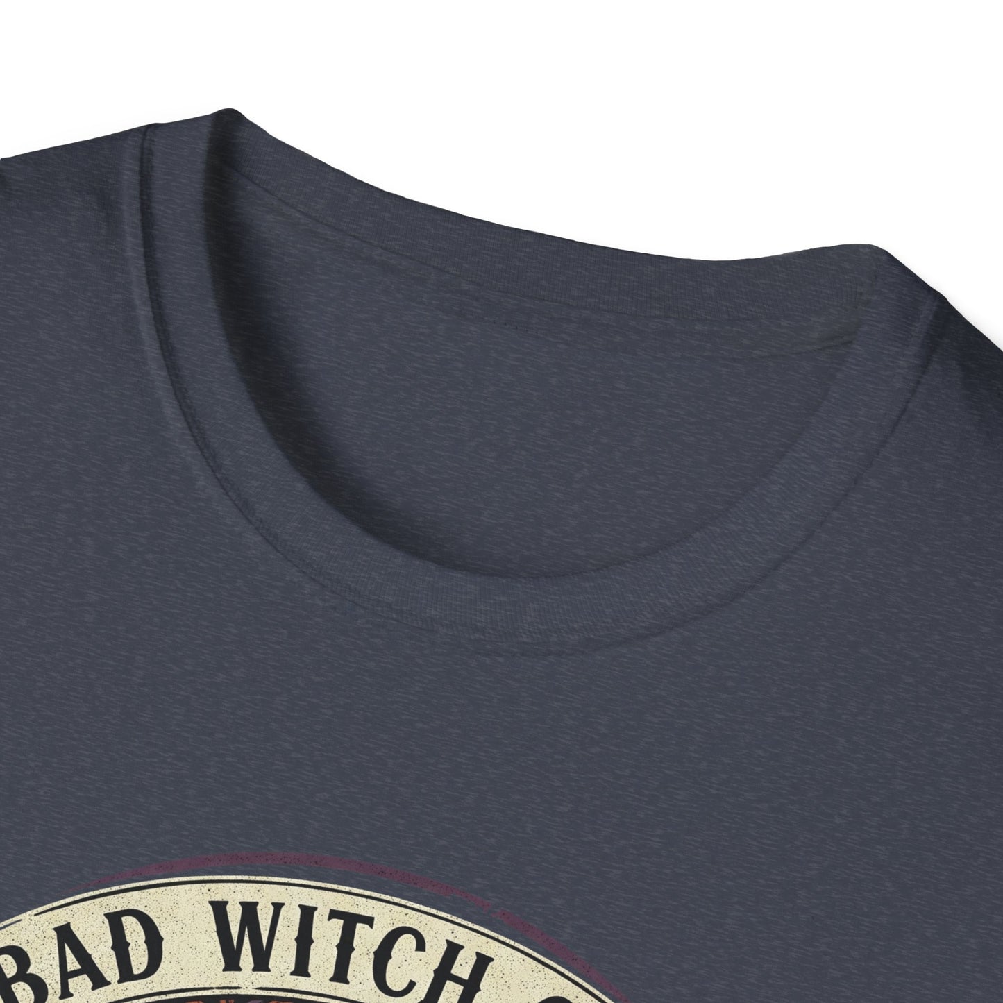 Unisex Bad Witch Club T-Shirt | Boho Style Tee, Witchy Gifts, Halloween Outfit, Casual Wear, Occult Apparel