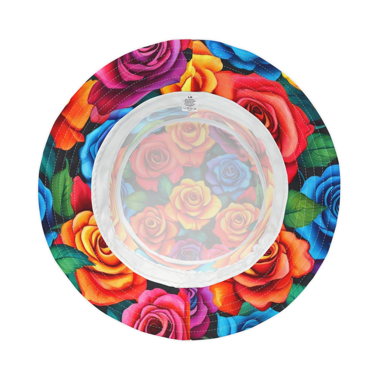 Rainbow Roses Bucket Hat (AOP)