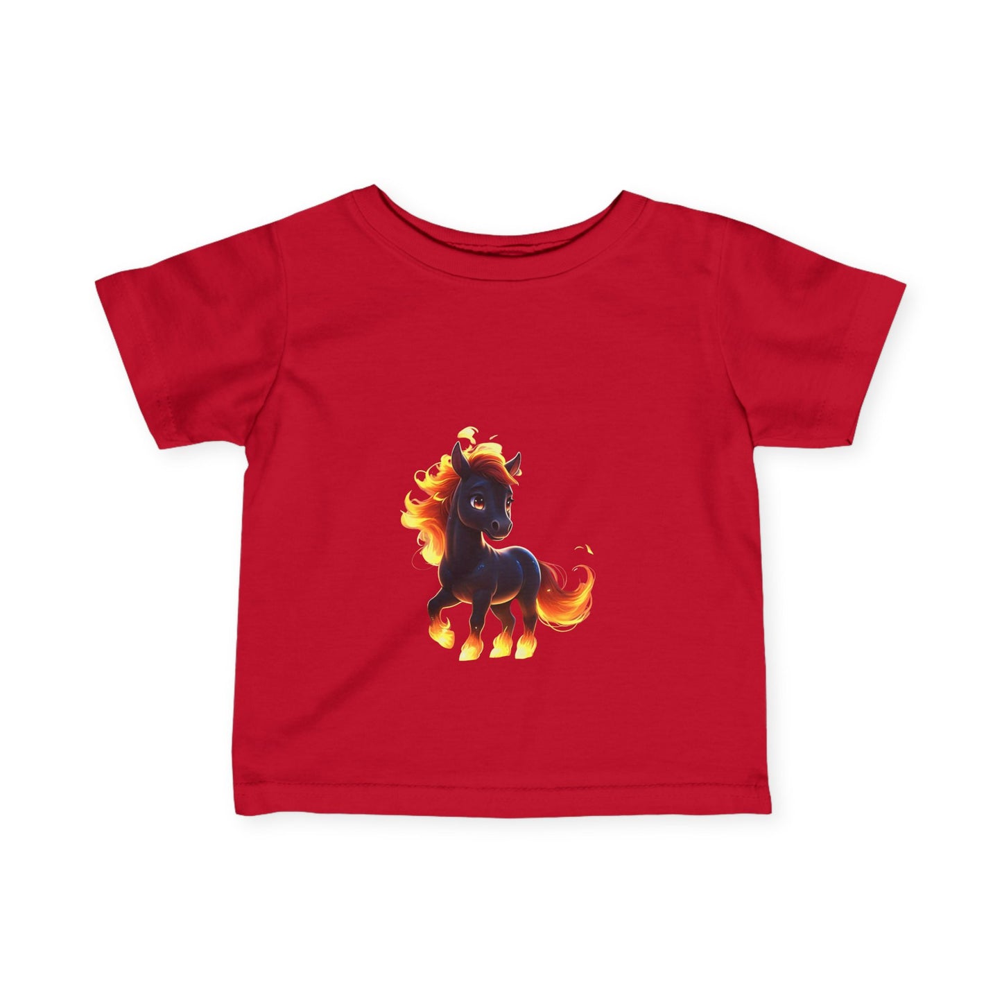 Fire Pony Infant Tee - Cute Kids T-Shirt for Animal Lovers