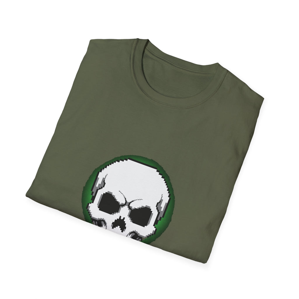 Funny Skull Graphic All My Files Are Ghosts Unisex T-Shirt, Gamer Shirt, Halloween Gift, Tech Humor Tee, Geeky Apparel, Casual Wear