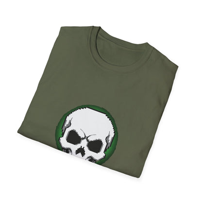 Funny Skull Graphic All My Files Are Ghosts Unisex T-Shirt, Gamer Shirt, Halloween Gift, Tech Humor Tee, Geeky Apparel, Casual Wear
