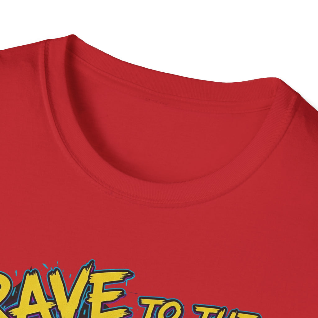 Rave to the Grave Unisex T-Shirt | Festival Wear, Halloween Costume, Gift for Party Lovers, Music Festival Tee, Graphic Shirt