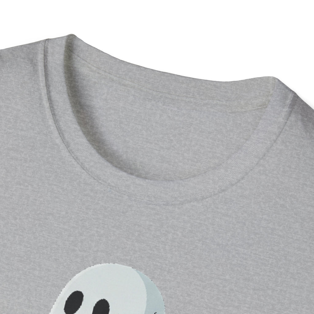 Spooky Pizza T-Shirt, Cute Halloween Shirt, Ghost Graphic Tee, Unisex Casual Wear, Gifts for Halloween Lovers