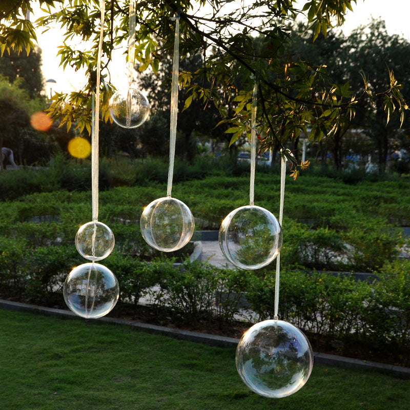 Plastic Ball Hollow Ball PS Decoration Hanging Ball