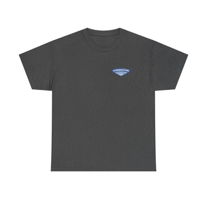 Horningford Creamery Unisex Heavy Cotton Tee - Farm Fresh Design with Cow Graphic