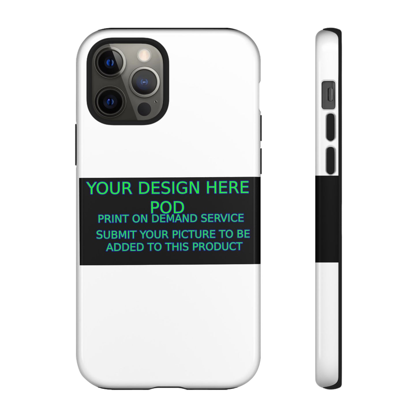 Customizable Tough Phone Case - Your Design Here - Perfect Gift for Birthdays & Holidays