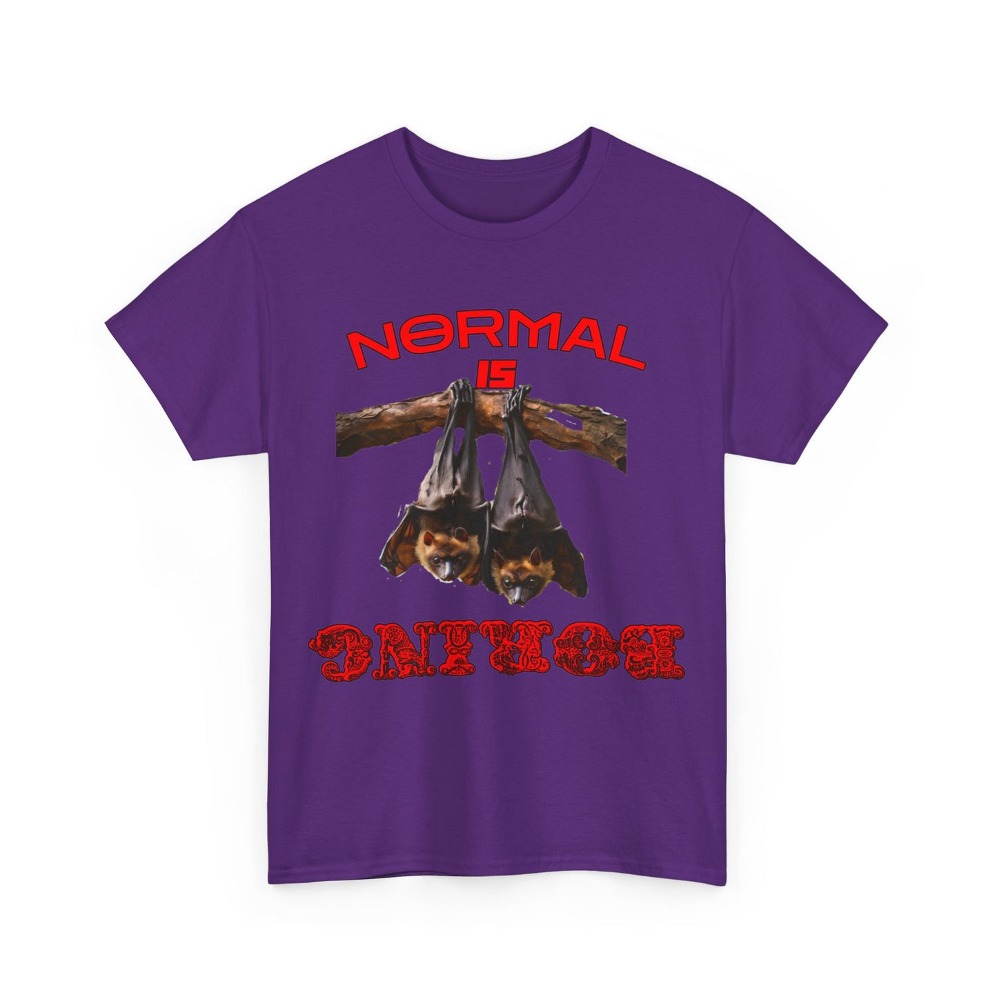 Normal Is Boring Unisex Heavy Cotton Tee