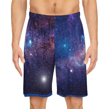 Galaxy Basketball Shorts (AOP)