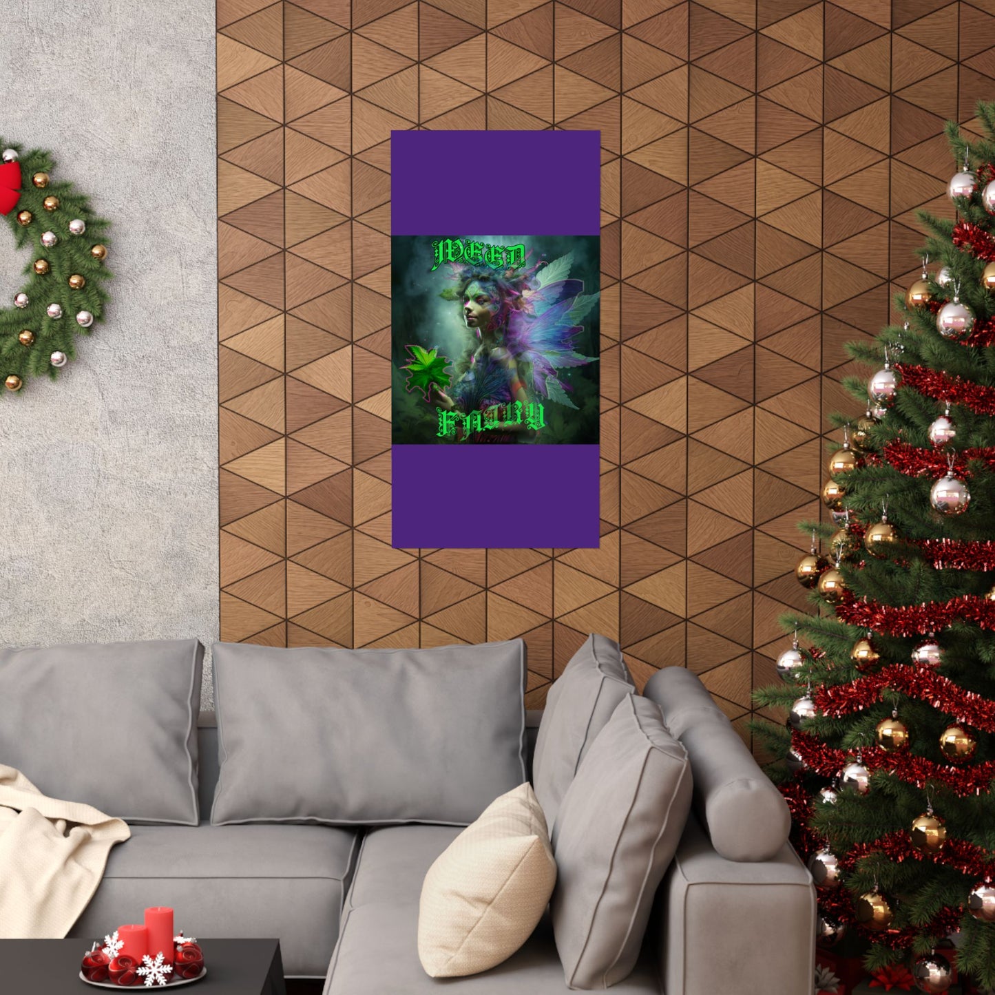 Weed Fairy Matte Vertical Posters