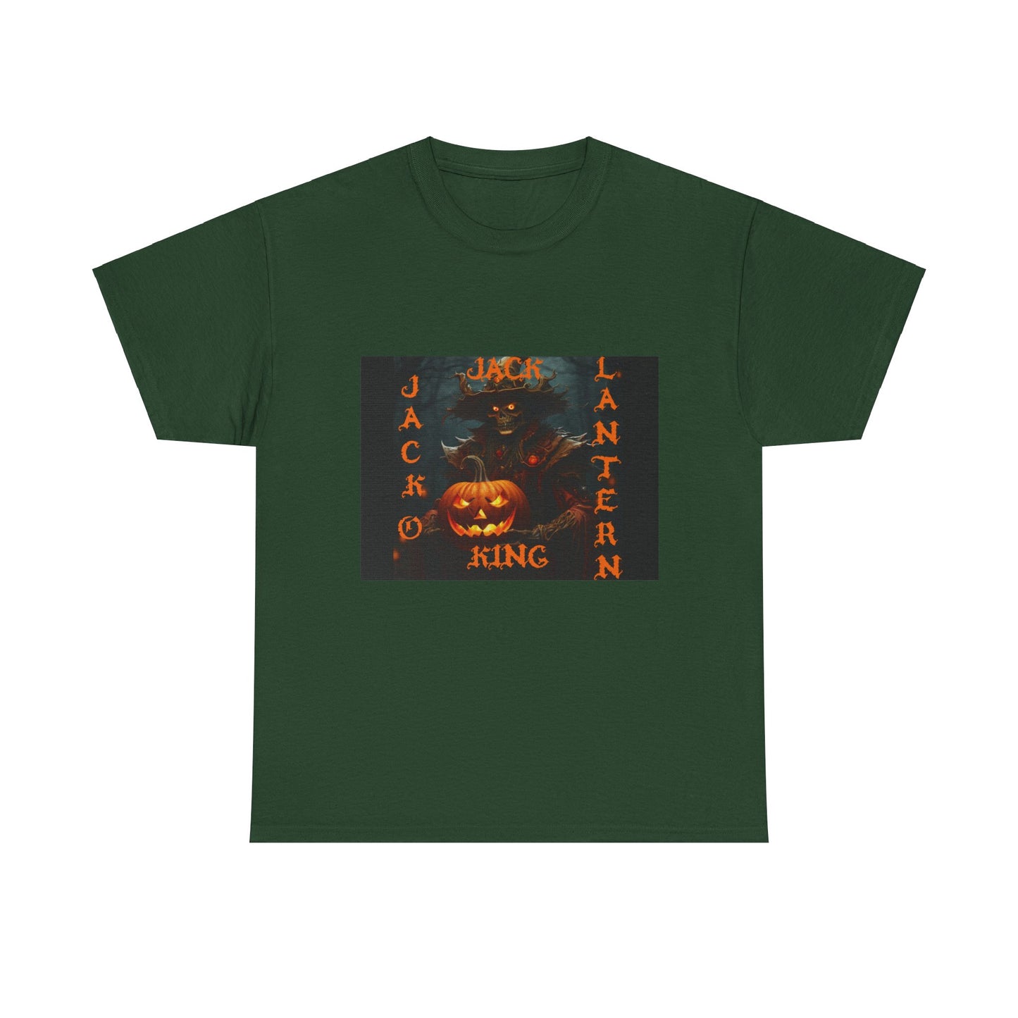 Jack O Lantern King Unisex Heavy Cotton Tee