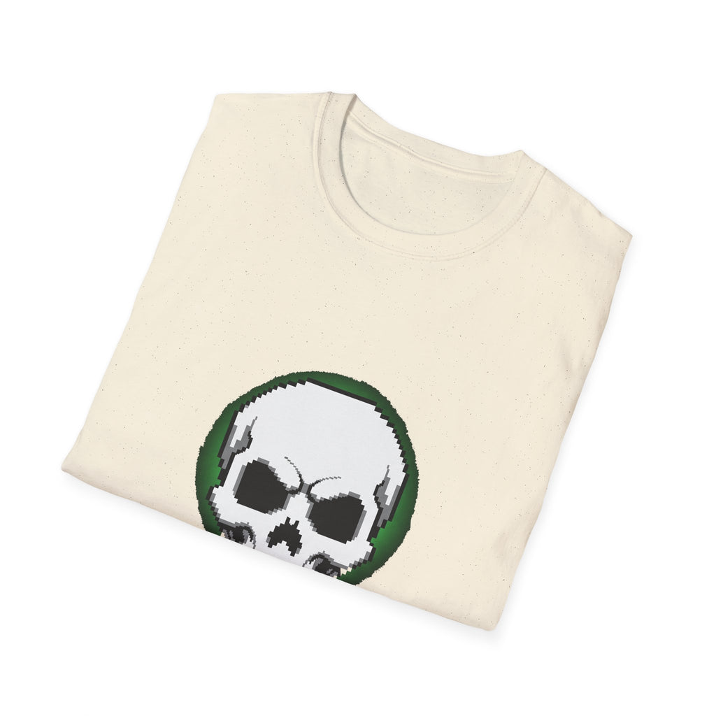 Funny Skull Graphic All My Files Are Ghosts Unisex T-Shirt, Gamer Shirt, Halloween Gift, Tech Humor Tee, Geeky Apparel, Casual Wear