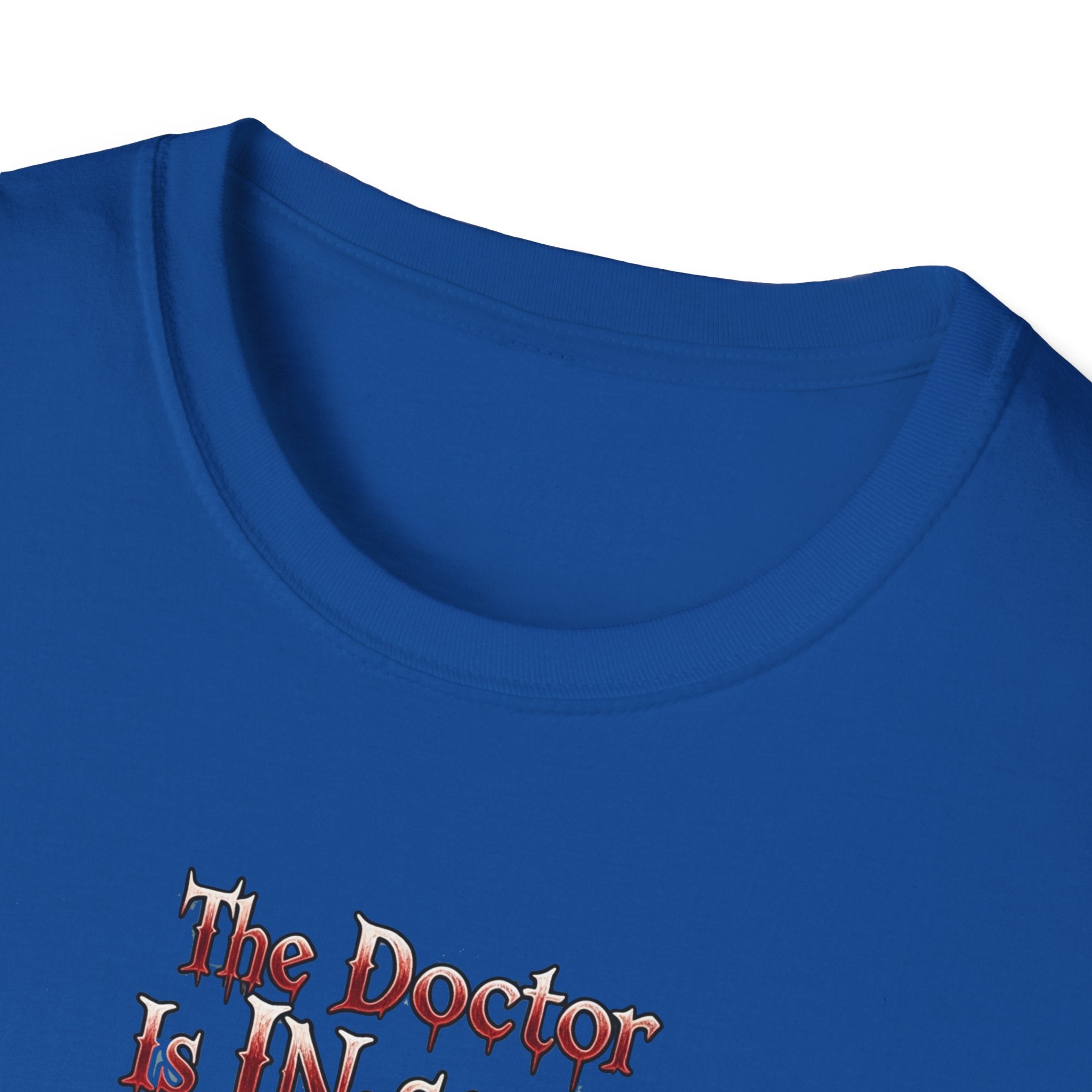 Gothic Plague In-sane Doctor T-Shirt, Unisex Softstyle Tee, Spooky Halloween Tee, Halloween Costume Shirt, Gift for Whovians, Dark Humor [...]