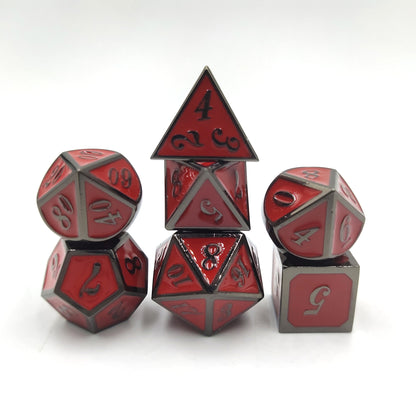 Metal game dice