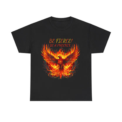 Fierce Like A Phoenix Unisex Heavy Cotton Tee