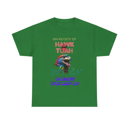 University Of Hawk Tuah Unisex Heavy Cotton Tee